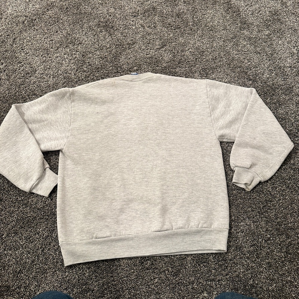 Vintage Disney Tigger Sweatshirt Mens Medium Gray Pooh 100 Acre Woods 90s USA - Picture 13 of 15